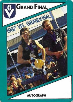 1988 Scanlens VFL #142 Carlton Blues Front